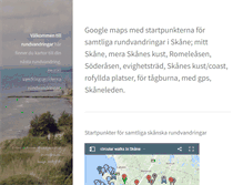 Tablet Screenshot of maps.walks.se